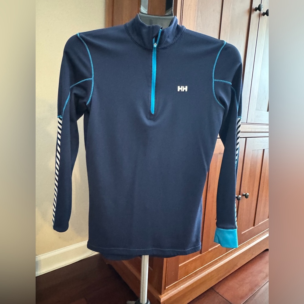 Helly Hansen Black and Navy Top